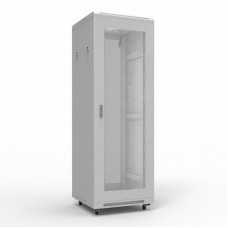 Шкаф напольный 19" серии Standart 47U 600х1000мм, передняя и задняя дверь перфорация, RAL 7035 (состоит из 3 частей) REXANT