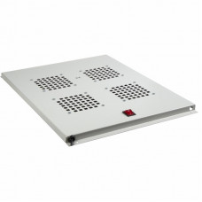Модуль вентиляторный потолочный с 4-мя вентиляторами, без термостата, для шкафов серии Standart с глубиной 800мм REXANT