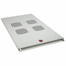 Модуль вентиляторный потолочный с 4-мя вентиляторами, без термостата, для шкафов серии Standart с глубиной 1000мм REXANT