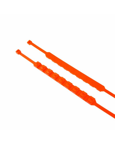 Хомут противоскольжения 900x9мм, оранжевый REXANT