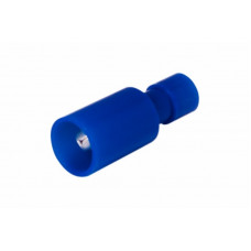 Разъем штекерный полностью изолированный штекер 4 мм 1.5-2.5 мм² (РШПи-п 2.5-4/РшИпп 2-5-4) синий REXANT