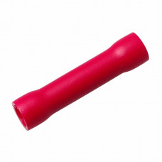 Соединительная гильза изолированная L-26 мм 0.5-1.5 мм² (ГСИ 1.5/ГСИ 0,5-1,5) красная REXANT