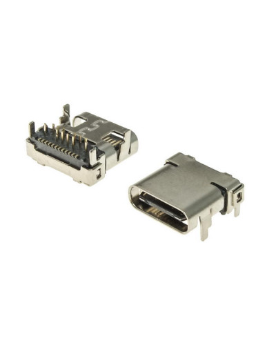Разъём USB RUICHI USB3.1 TYPE-C 24PF-003, 24 контакта