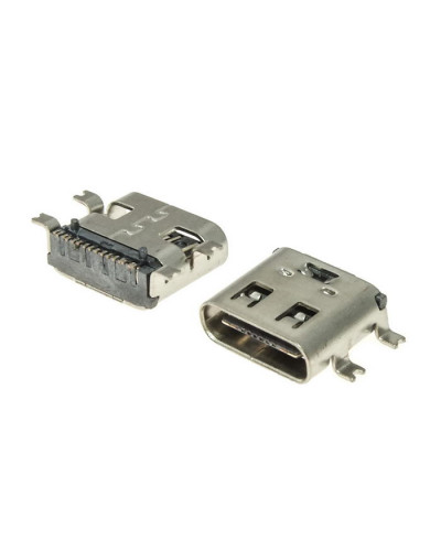 Разъём USB RUICHI USB3.1 TYPE-C 16PF-026, 16 контактов