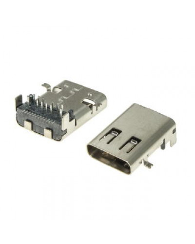 Разъём USB RUICHI USB3.1 TYPE-C 24PF-021, 24 контакта