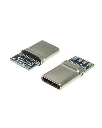 Разъём USB RUICHI USB3.1 TYPE-C 24PM-024, 24 контакта