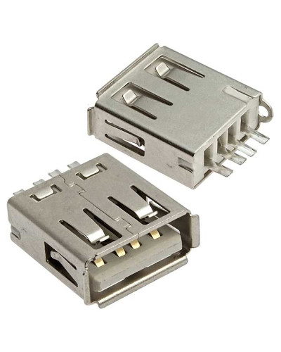 Разъём USB USBA-FA (SZC), 4 контакта