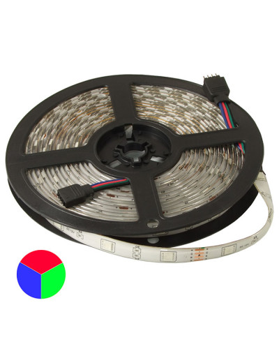 Светодиодная лента RUICHI, 5050, 150 LED, IP65, 12 В, RGB, катушка 5 м (цены указаны за 1 м)