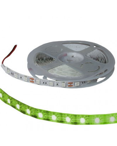 Светодиодная лента RUICHI, 5050, 300 LED, IP33, 12 В, цвет зелёный, катушка 5 м (цены указаны за 1 м)