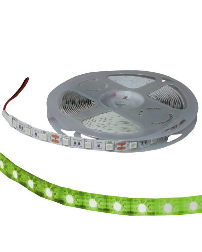 Светодиодная лента RUICHI, 5050, 300 LED, IP33, 12 В, цвет зелёный, катушка 5 м (цены указаны за 1 м)