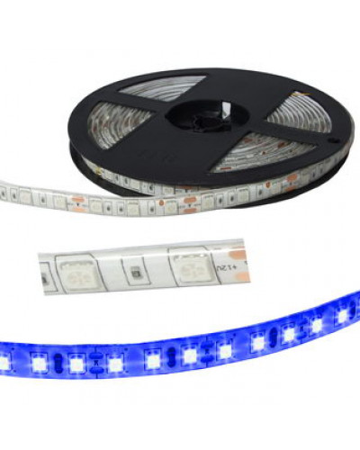 Светодиодная лента RUICHI, 5050, 300 LED, IP65, 12 В, цвет синий, катушка 5 м (цены указаны за 1 м)