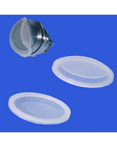 Колпачок защитный для антивандальных кнопок RUICHI LAS2(PBS-28), диаметр 16 мм, чашечный, силикон 