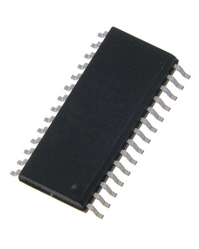 AD7708BRZ-REEL, 8(10)-канальный низковольтный малопотребляющий аналого-цифровой  преобразователь Analog Devices, 16 бит, сигма-дельта, корпус SOIC-28