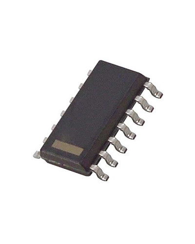 AD824ARZ-14, Операционный усилитель Analog Devices с однополярным питанием и входным  каскадом на полевых транзисторах, 4 канала, 2МГц, Rail-to-Rail, корпус SOIC-14