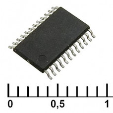 SN74LVC4245APWR, преобразователь логического уровня 3,3В в 5В Texas Instruments, 8  каналов, 3 состояния выхода, корпус TSSOP-24