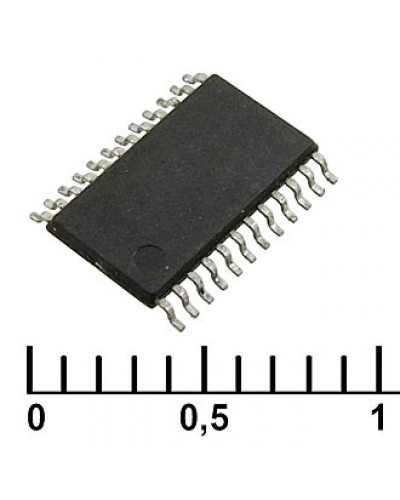 SN74LVC4245APWR, преобразователь логического уровня 3,3В в 5В Texas Instruments, 8  каналов, 3 состояния выхода, корпус TSSOP-24