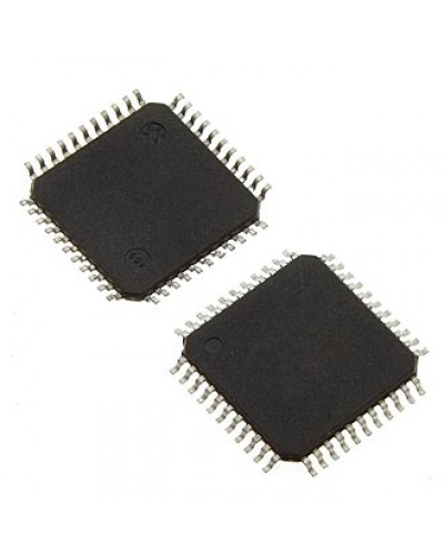 PIC16F887-I/PT, микроконтроллер Microchip 8-бит, PIC, 20 МГц, 14KB (8K x 14) флэш-память,  368 Байт ОЗУ, 35  I/O, корпус TQFP-44