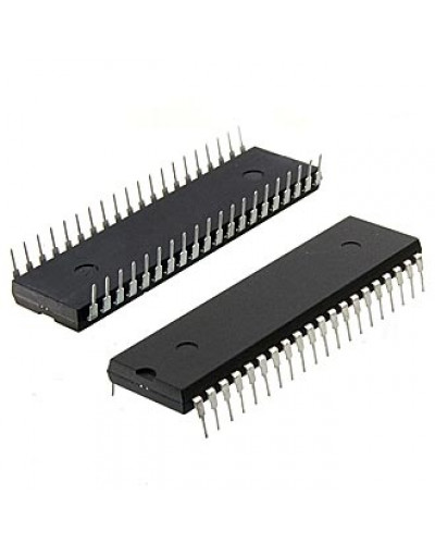 AT89C51RC-24PU, микроконтроллер Microchip, 8-бит, серия 89C, 24 МГц, 32 Кб флэш-память,  512 Байт ОЗУ, корпус DIP-40