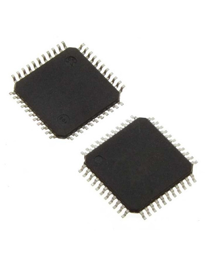 AT89S52-24AU, микроконтроллер Microchip, 8-бит, серия 89S, 24 МГц, 8 Кб  флэш-память, 256  Байт ОЗУ, корпус TQFP-44
