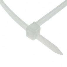 Хомут-стяжка кабельная нейлоновая неразъемная RUICHI, 9x1020 мм, белая, упаковка 100 шт.