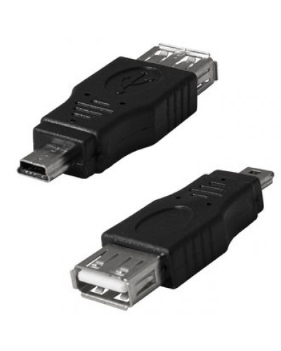 Разъём USB RUICHI USB 2.0A(f)-mini USB B(m)