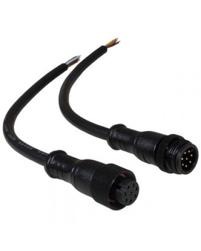 Разъемы герметичные кабельные (штекер-гнездо) RUICHI BLHK16-8PB, 8 контактов, IP67, 5 А, 250 В, черные