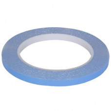 Лента теплопроводящая изолирующая c двусторонним клеевым слоем RUICHI RG, длина 25 м, 4х0.2 мм, -20...+120 °C, акриловый полимер с керамическим наполнителем, голубая