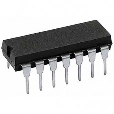 PIC16F676-I/P, микроконтроллер Microchip 8-бит, PIC, 20 МГц, 12 I/O, корпус PDIP-14