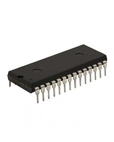 PIC16F886-I/SP, Микроконтроллер 8 бит Microchip,  Flash, PIC16F, 20 МГц, 14 КБ,  368 Байт,  корпус SPDIP-28