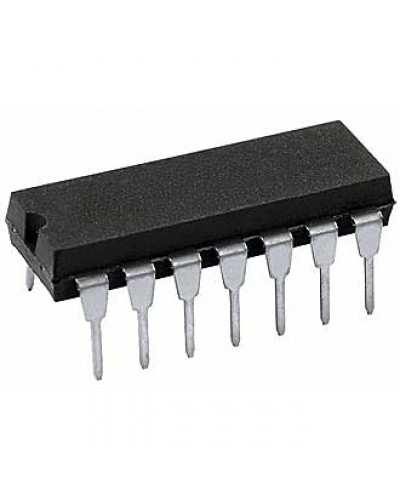 LM324N, операционный усилитель Texas Instruments, корпус DIP14