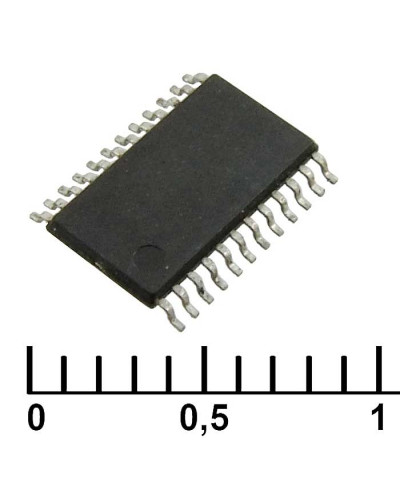SN74CBTD3861PWR, 10-битный шинный переключатель на полевых транзисторах Texas  Instruments, корпус TSSOP-24