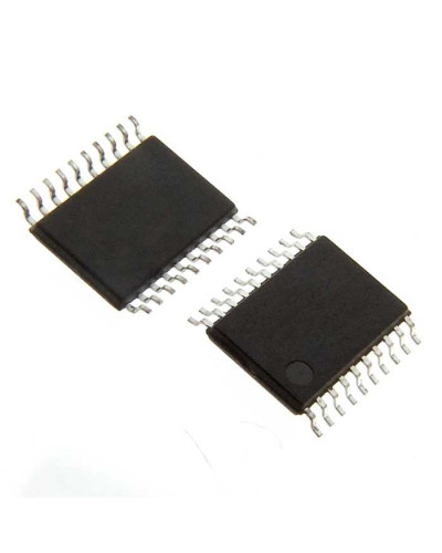 SN74LVC573APWR, Регистр защелка из триггеров D-типа Texas Instruments КМОП кристалл, 20 -TSSOP