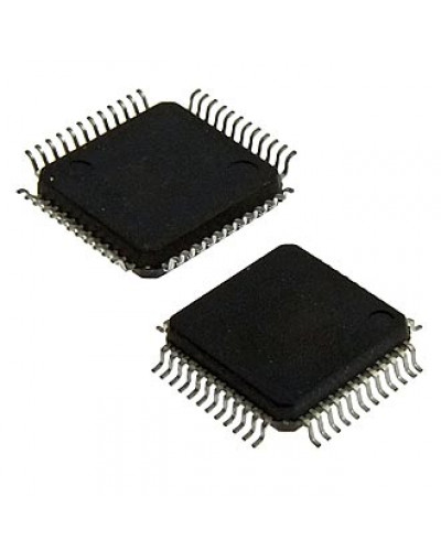 STM32F103C8T6, микроконтроллер ST Microelectronics, 32 бита серии ARM® Cortex®-M3, 72 МГц, 64 Кб  флэш-память, 20 Кб ОЗУ, диапазон питания 2.0 В - 3.6 В, корпус LQFP-48