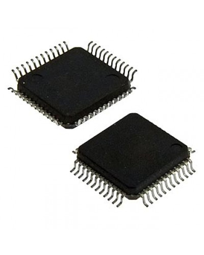 STM8L151C8T6, микроконтроллер ST Microelectronics, 8 бит серии STM8, 16 МГц, 64 Кб флэш-память, 4 Кб ОЗУ, диапазон питания 1.65 В - 3.6 В, корпус LQFP-48