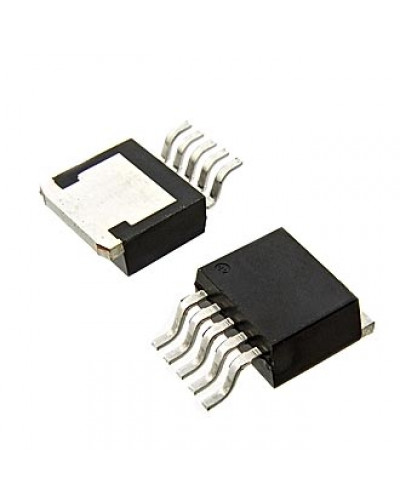 LM2596DSADJR4G, Понижающий регулятор ON Semiconductor, 3A, BUCK SWCH, 150 кГц,  корпус D2-PAK-5