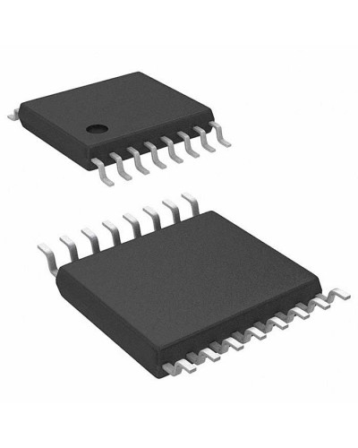 MAX3232CUE+T , Приемопередатчик RS-232  Maxim Integrated, 2 канала, 235 кбит/с, 3-5.5 В,   Low-Power, корпус TSSOP-16