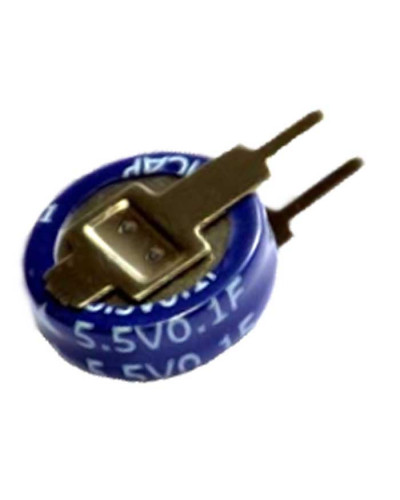 SE-5R5-D104VYV3C KAMCAP ионистор, 0.1 Ф, 5.5 В, 25 мА, вертикальный