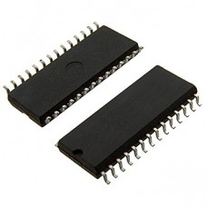 PIC16F883-I/SO Микроконтроллер Microchip 8-бит, PIC®16F 7кБ флэш-память, 2В/5В, корпус 	 SOIC-28