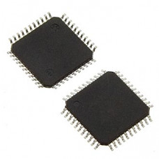 ATMEGA644PA-AUR Микроконтроллер AVR 64-K Флэш-память, 4-Кбайт ОЗУ, 2-Кбайт EEPПЗУ, 8  каналов 10-бит АЦП интерфейс JTAG 1.8-5.5 V пикомощный, корпус TQFP-44