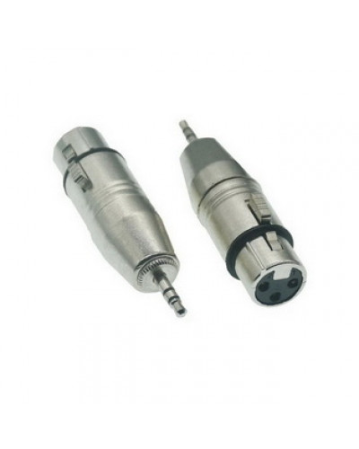 JD-486 / XLR 3P F-mini jack 3.5 M