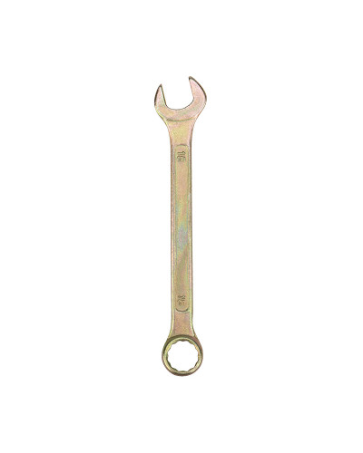 Ключ комбинированный 15мм, желтый цинк REXANT