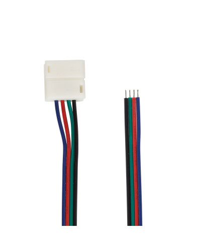 Коннектор питания для RGB светодиодных лент (IP65) шириной 10мм LAMPER