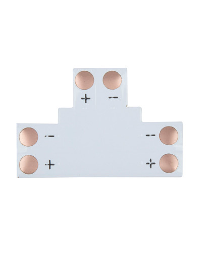 Плата соединительная (T) для одноцветных светодиодных лент шириной 8 мм LAMPER