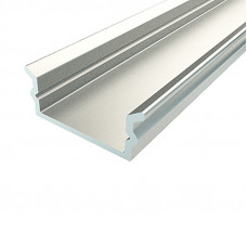 Профиль алюминиевый накладной 16х6 мм 2 м (заказывать отдельно рассеиватель 146-250, заглушки 146-249-1) REXANT