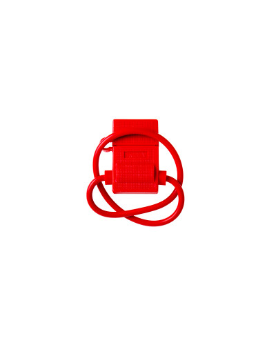 Держатель предохранителя PROconnect, тип вилочный, красный, 1 шт., пакет БОПП