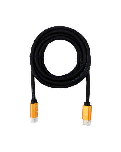 Кабель HDMI - HDMI 2.0, 3м, Gold REXANT