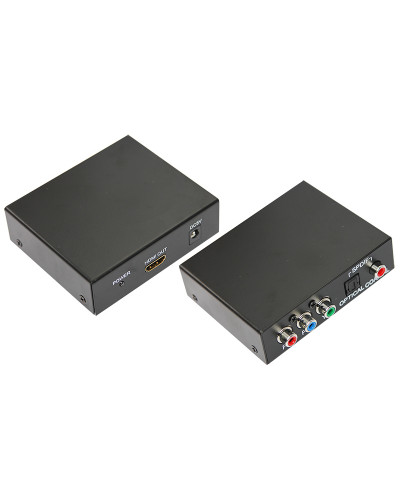Конвертер YPbPr + SPDIF / Toslink на HDMI, металл REXANT