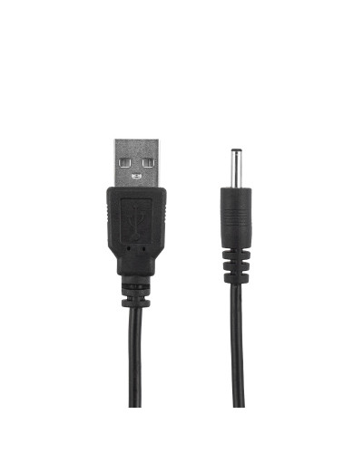 Кабель USB штекер - DC разъем питание 1,4х3,4 мм, спираль 1,5 метра REXANT
