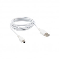 Кабель USB-mini USB/PVC/white/1,8m/REXANT