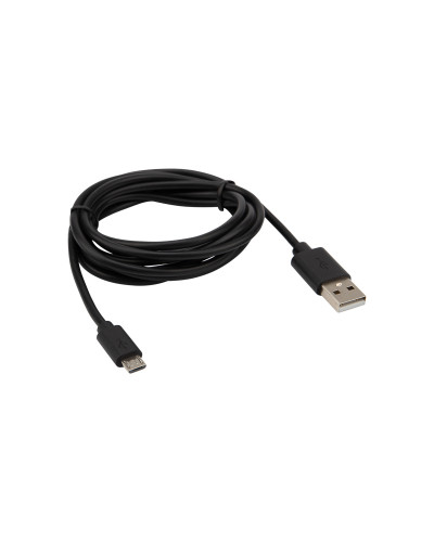Кабель USB-micro USB/PVC/black/1,8m/REXANT